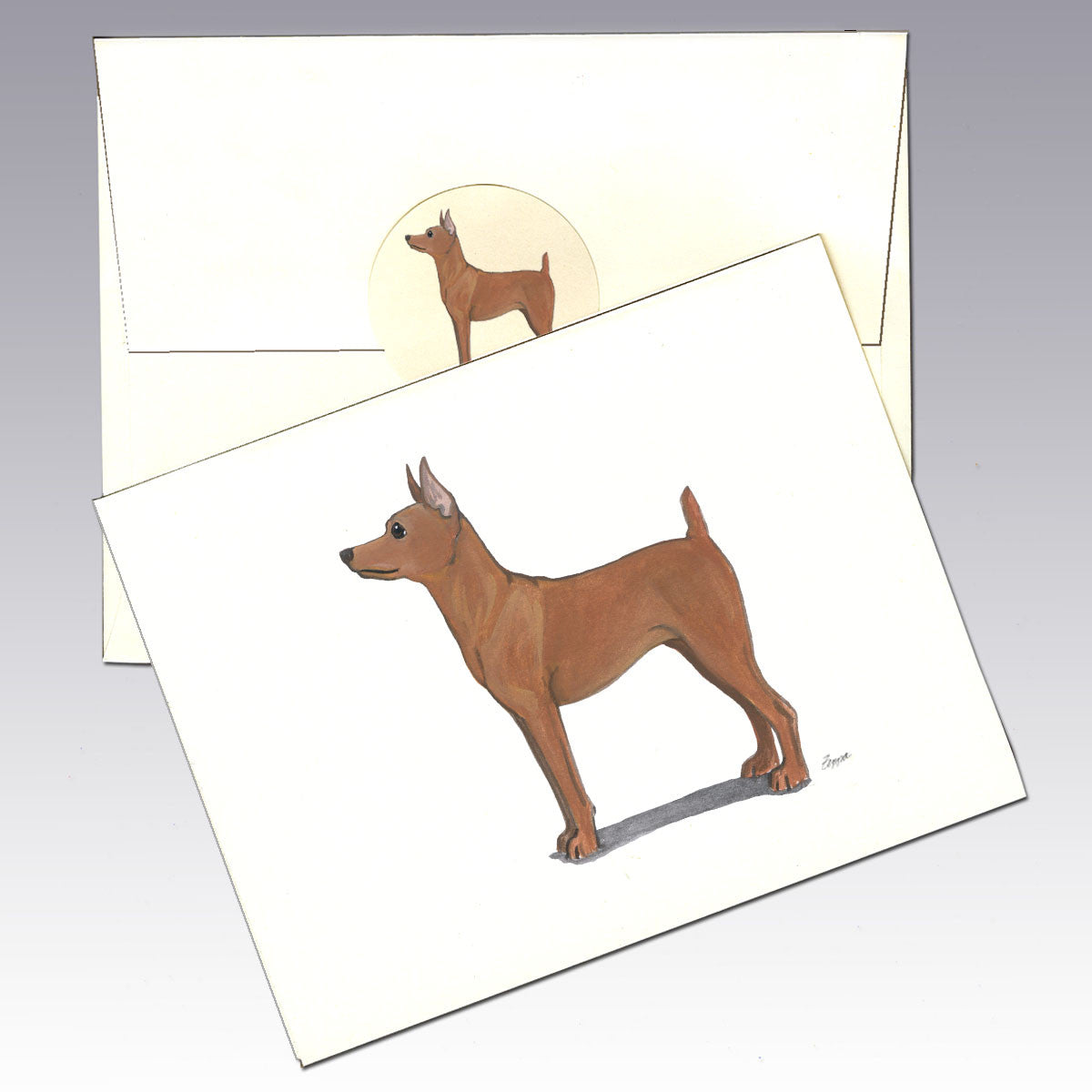 Min Pin, Red Note Cards