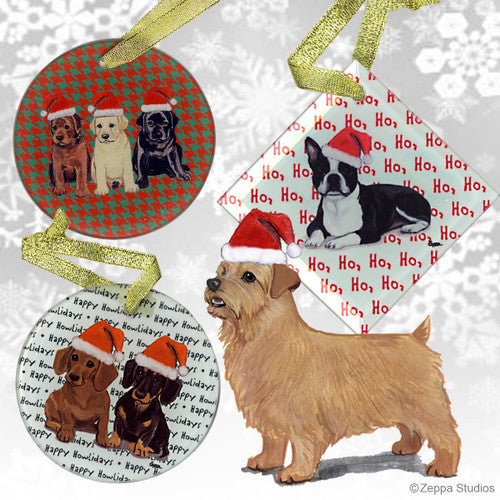 Norfolk Terrier Christmas Ornaments