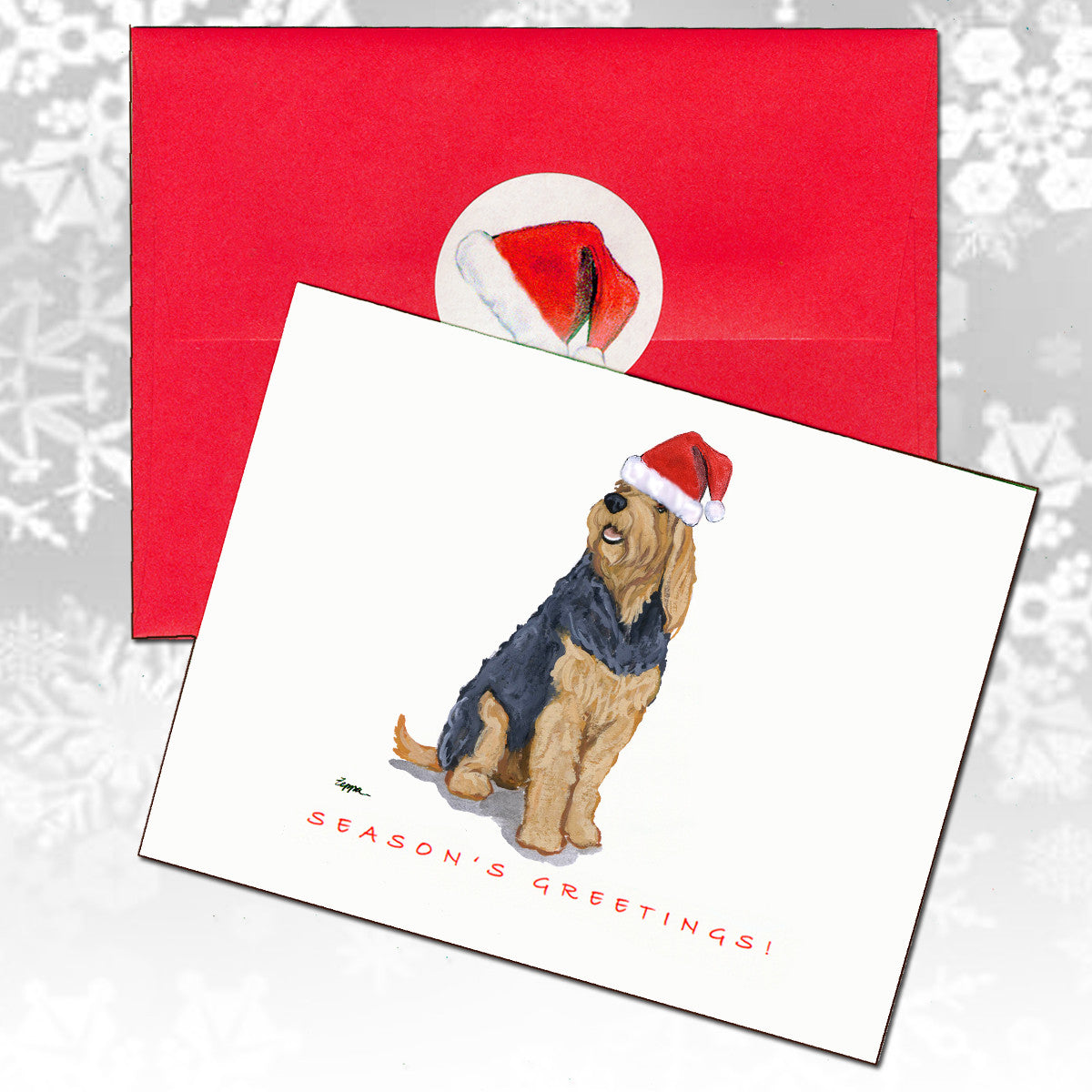 Otterhound Christmas Cards