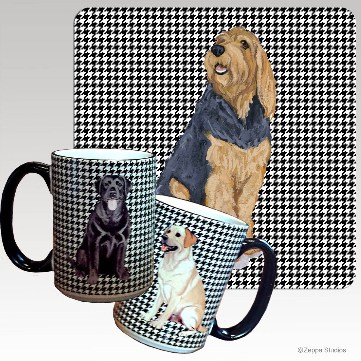 Otterhound Houndzstooth Mug