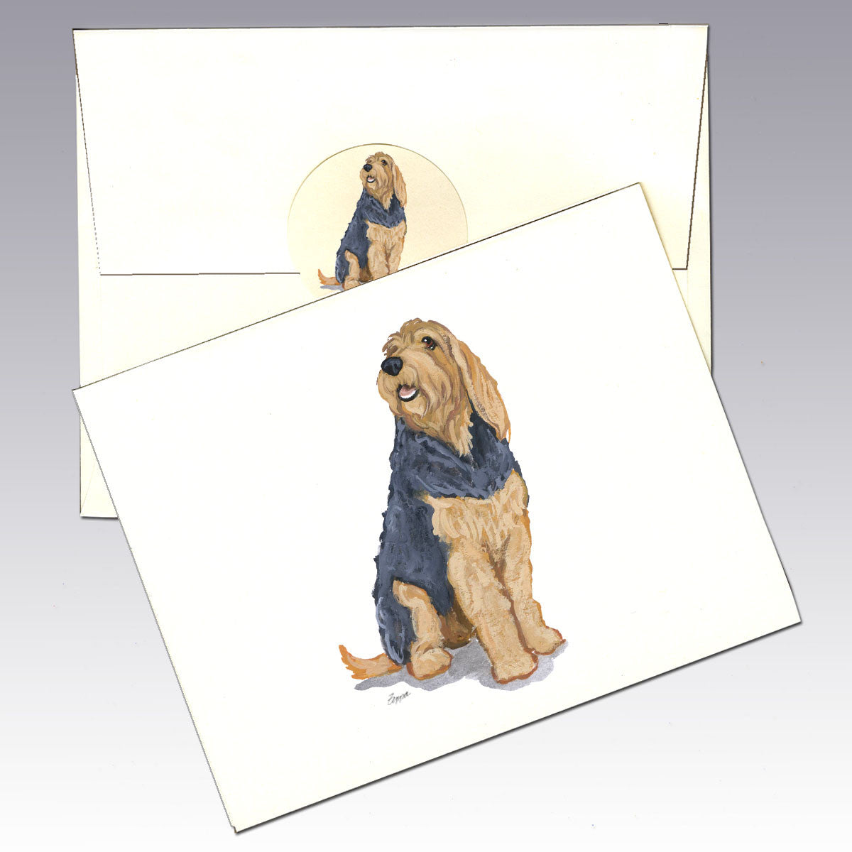 Otterhound Note Cards