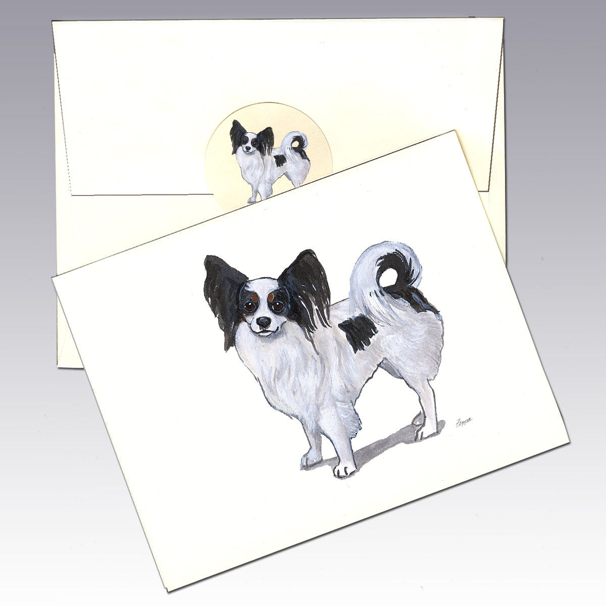 Papillon Note Cards