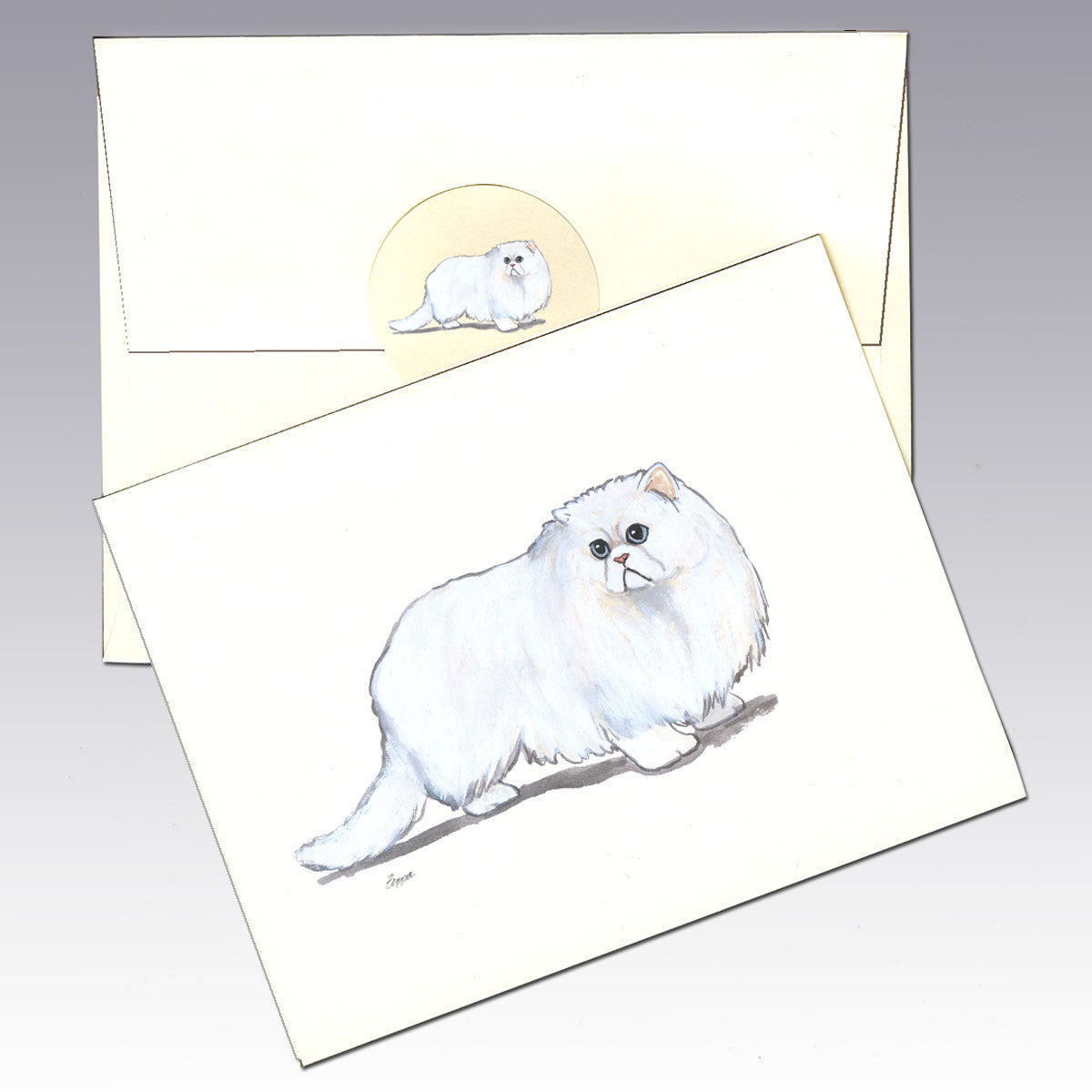 Persian Cat Note Cards