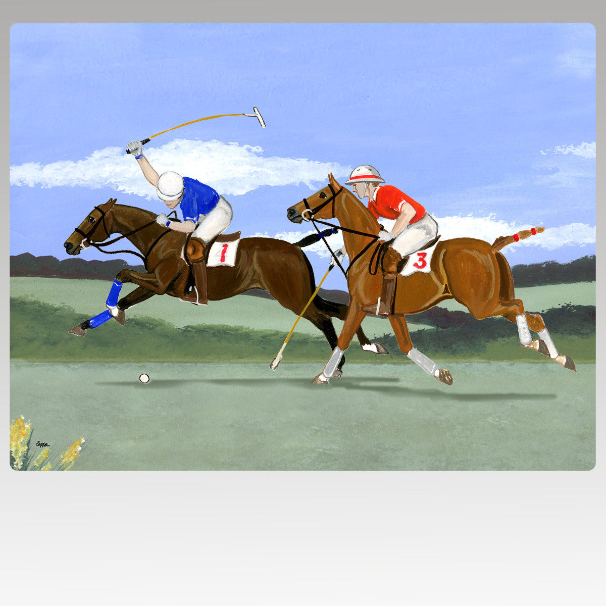 Polo Scenic Cutting Board