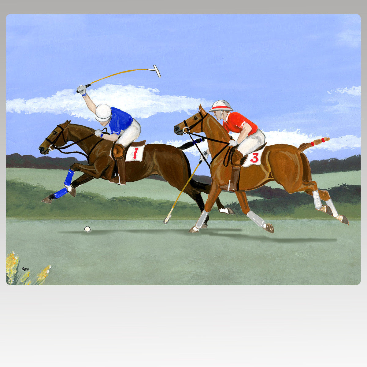 Polo Scenic Mouse Pad