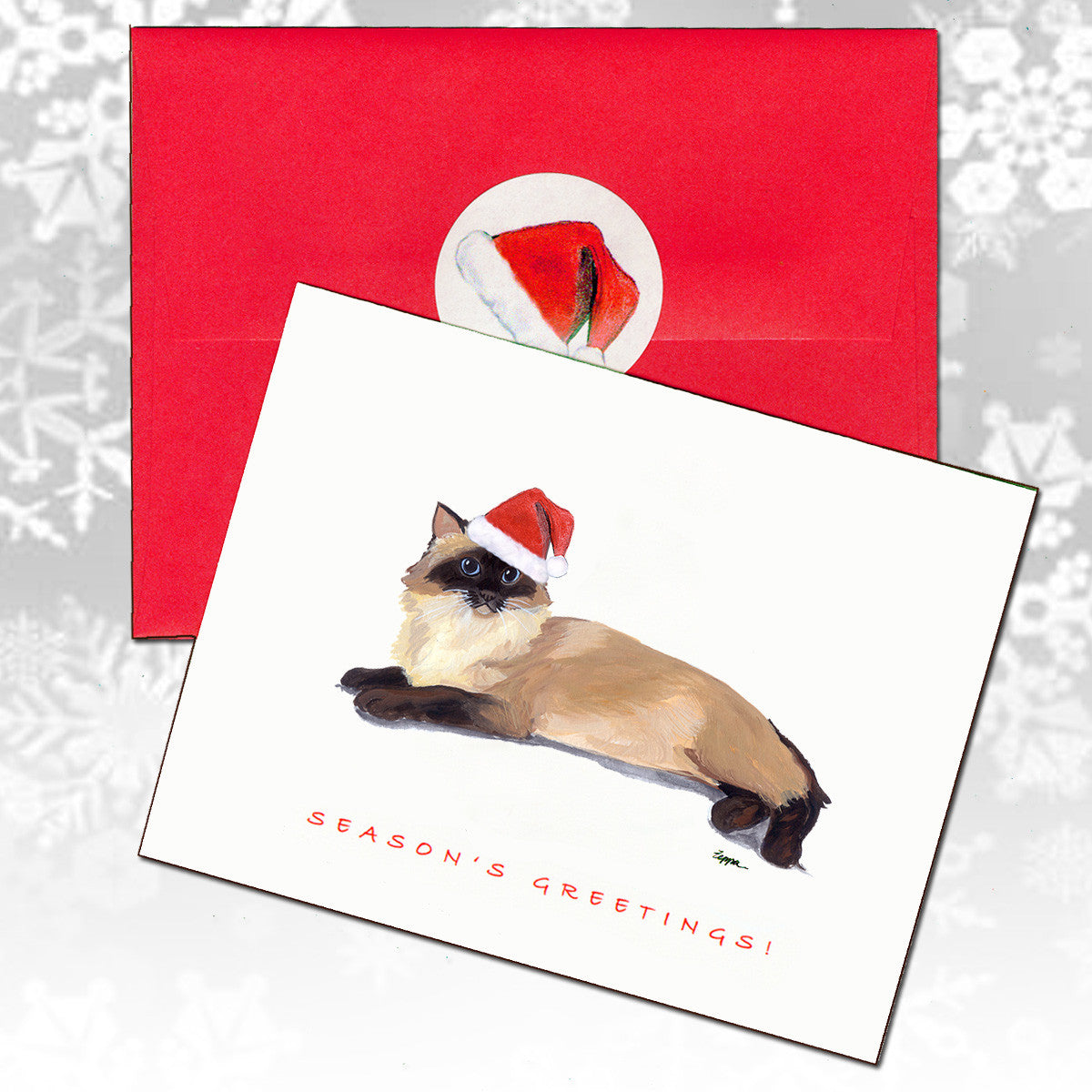 Ragdoll Cat Christmas Cards