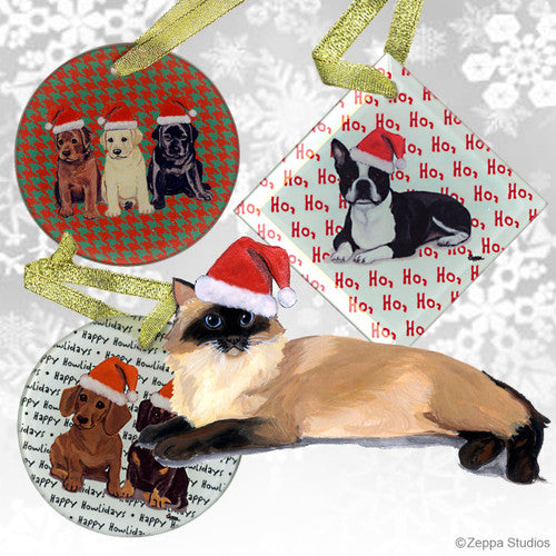 Rag Doll Cat Christmas Ornaments