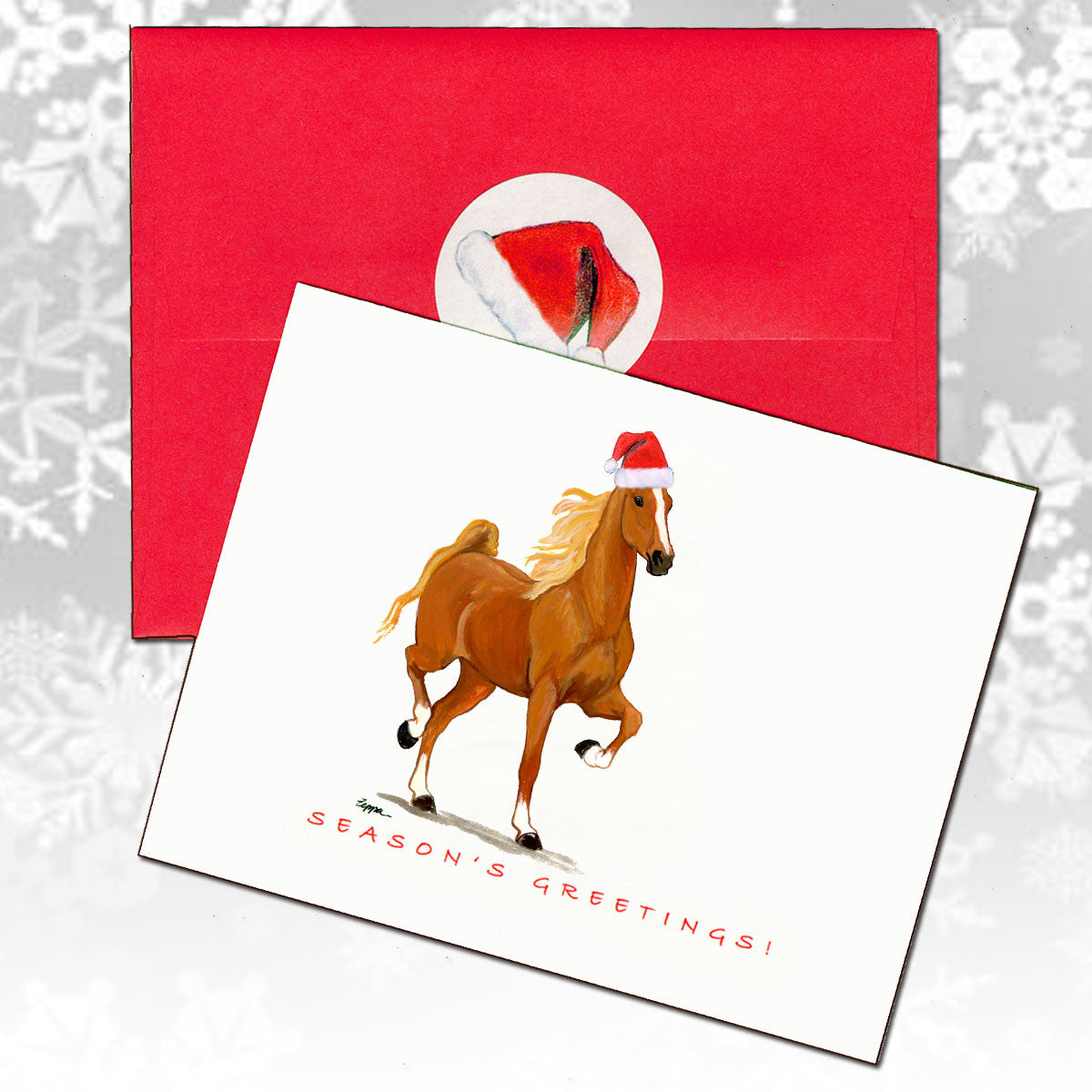 Saddlebred Horse Christmas Cards