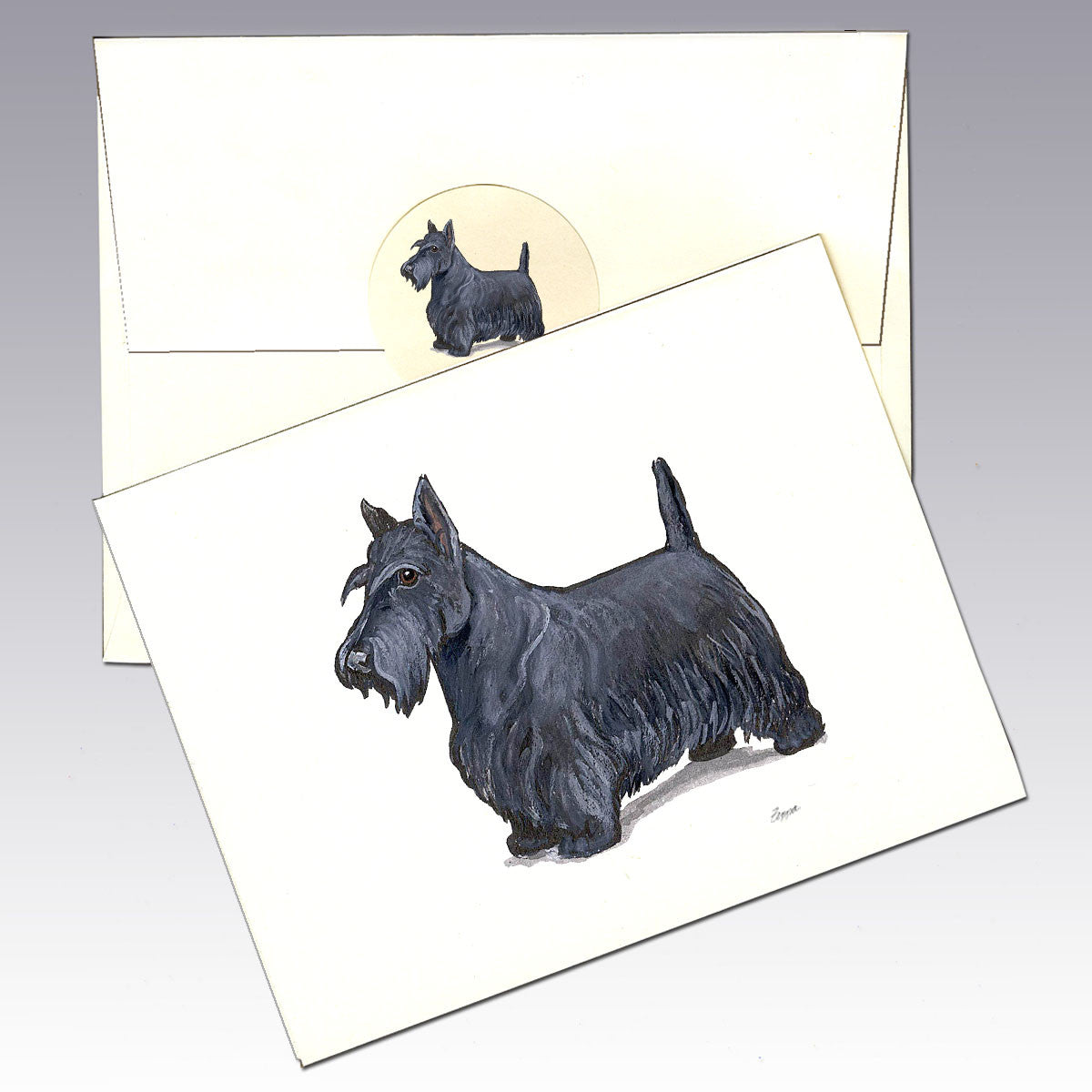 Scottish Terrier Note Cards