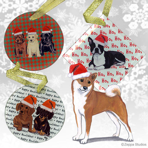 Shiba Inu Christmas Ornaments