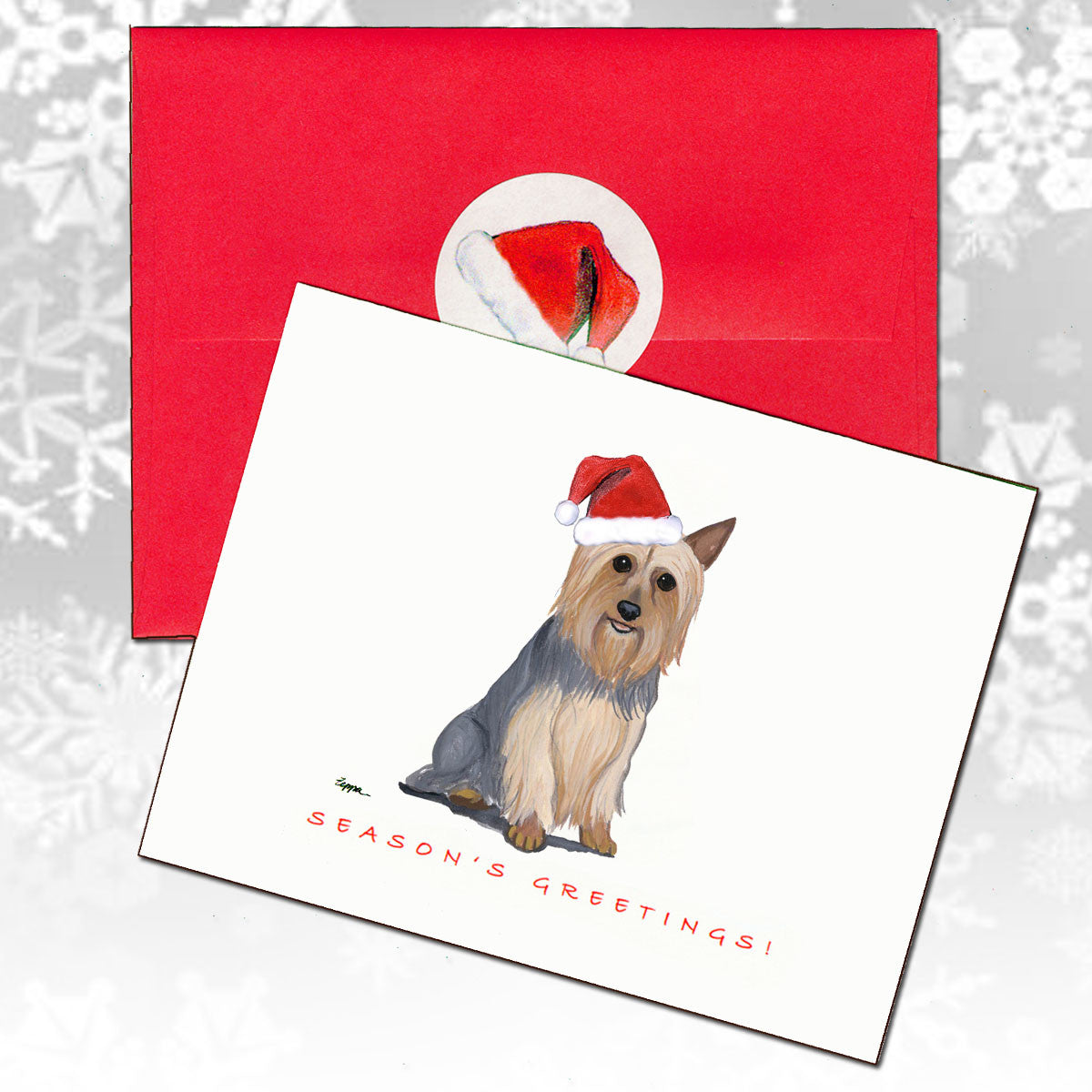 Silky Terrier Christmas Cards