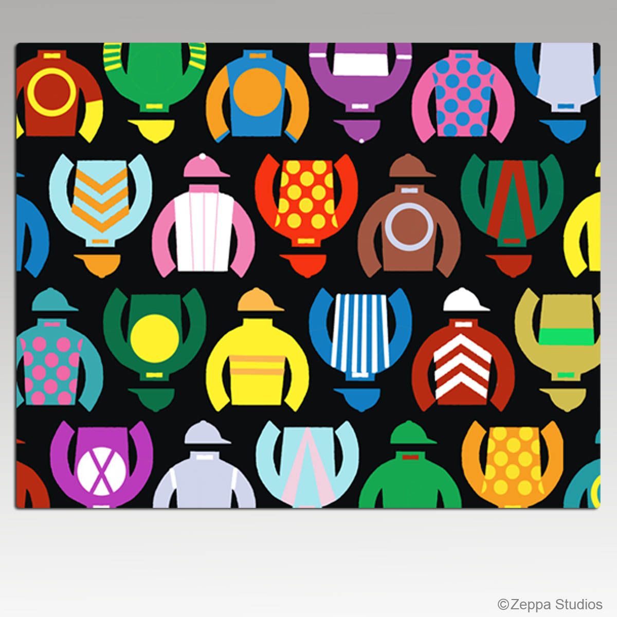 Jockey Silks Cutting Board