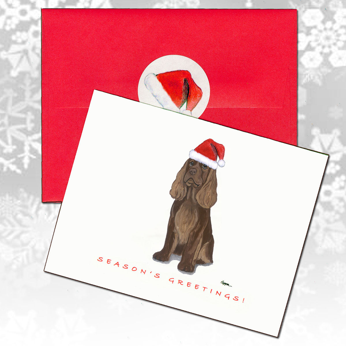 Sussex Spaniel Christmas Cards