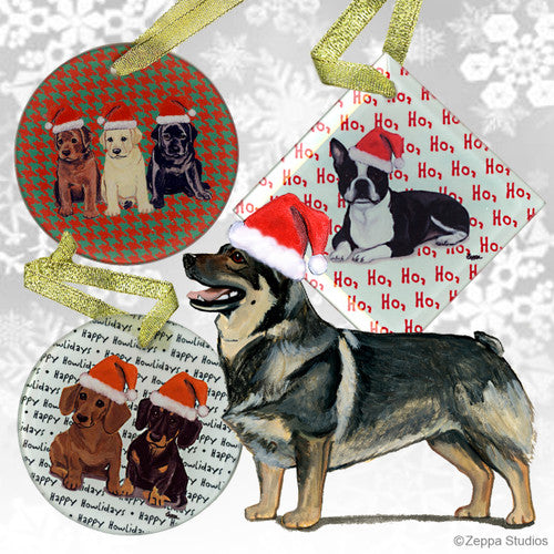 Swedish Vallhund Christmas Ornaments