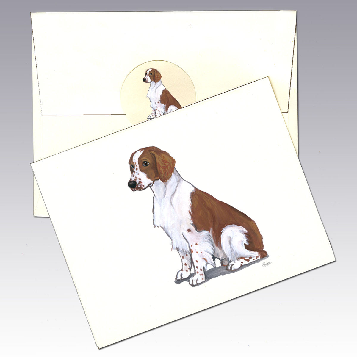 Welsh Springer Spaniel Note Cards