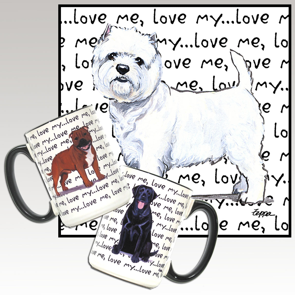 West Highland White Terrier Love Me Mug