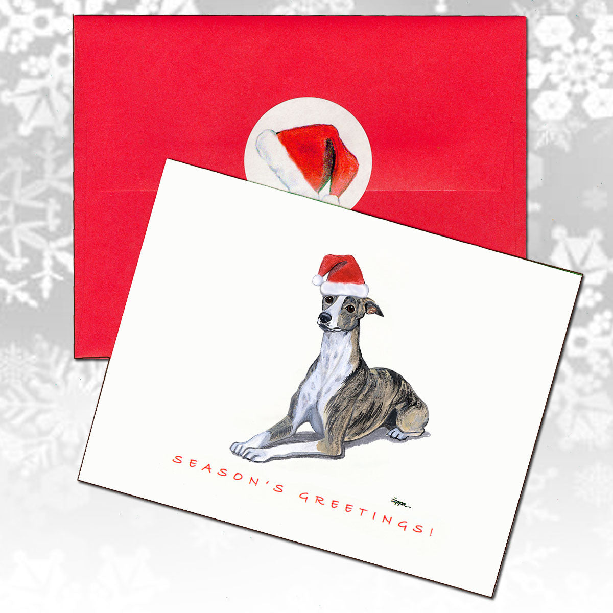 Whippet Christmas Cards