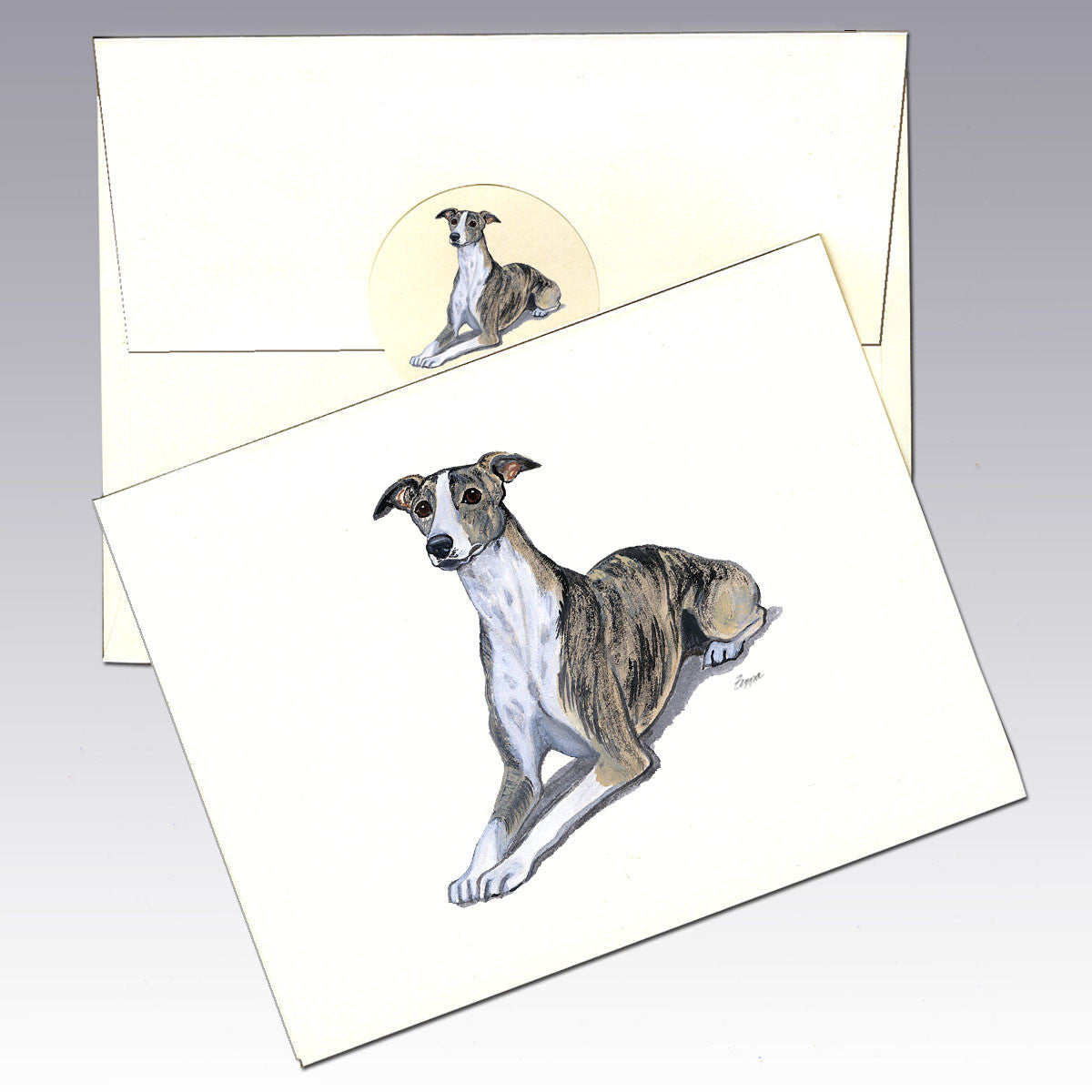 Whippet Note Cards
